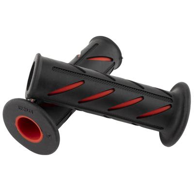 Kijima Grip SP1 Black / Red 114X22.2 OPEN End 201-6750