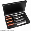 Japanese Knife Set Hand Forged Chef Knife Salmon Sushi Fish Filleting Knife Wood Handle Kitchen Knive Set Carbon Steel Knife Set