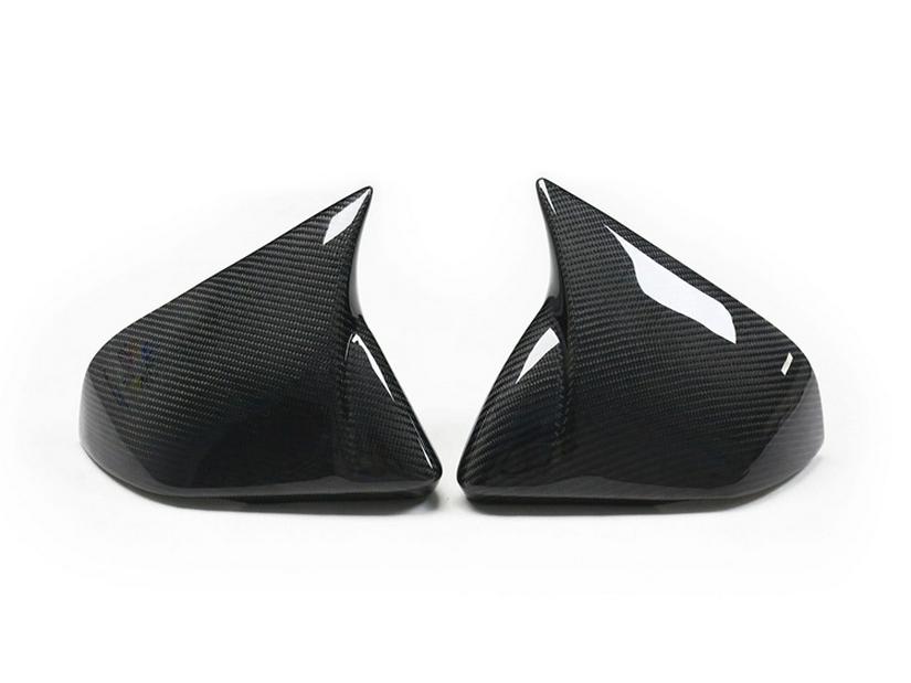 Carbon Fiber Rearview Mirror Cover for Ford Mustang 2015+ (European Version)