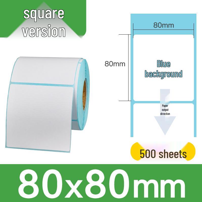 100x100x150 Durable Thermal Waybill & Barcode Label Paper