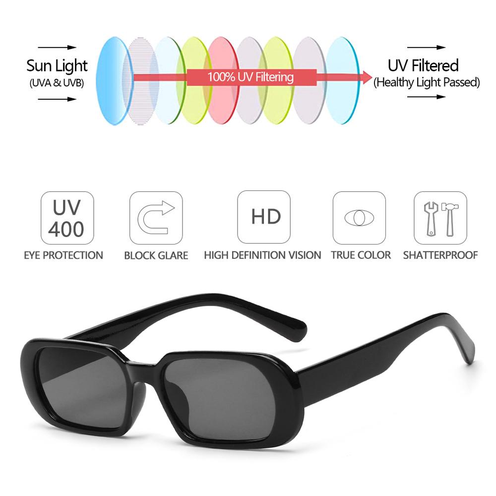 Retro Sunglasses for Women Small Oval Frame Sun Glasses Fashion Shades UV400 Eyewear Summer Accessories