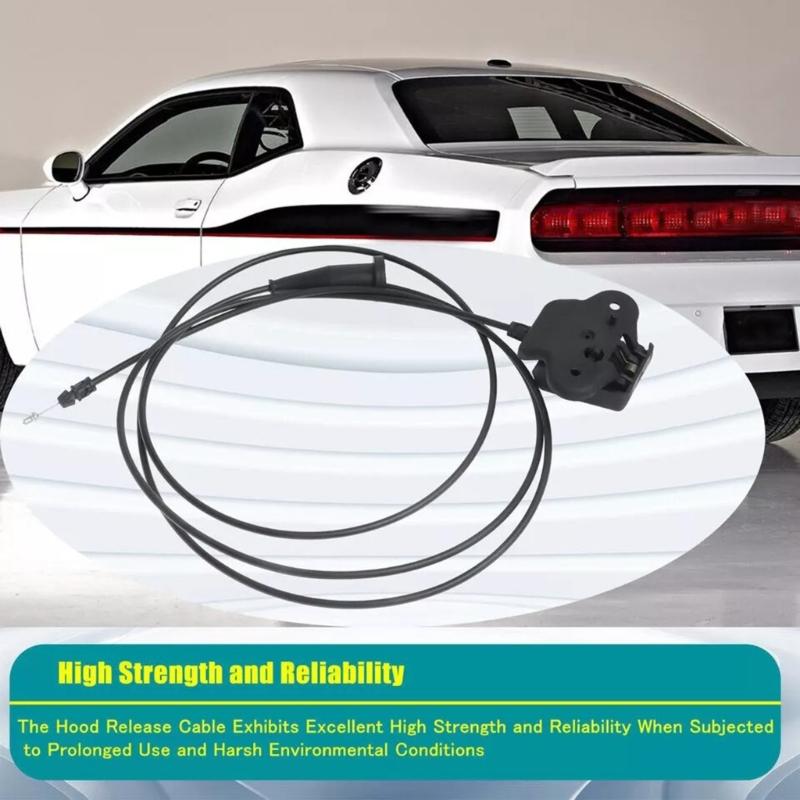 Long Lasting Hood Lock Release Cable for 300 5.7L 6.1L 2.7L 3.5L 05065522AE Vehicles Ensuring Long Lasting Performances
