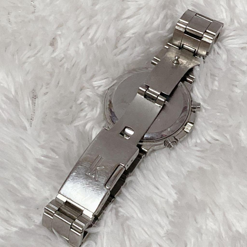 [USED] Working Seiko Lukia Chronograph Wristwatch, Aqua Green and Silver