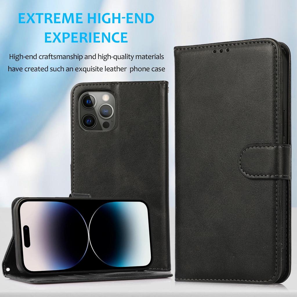 Odpinany magnetyczny skórzany portfel z klapką 2 w 1 dla iPhone 15 14 13 12 11 Pro Max dla Samsung S23 S22 S21 S20 Ultra Plus A14 A13 A52 A53 A54 Redmi