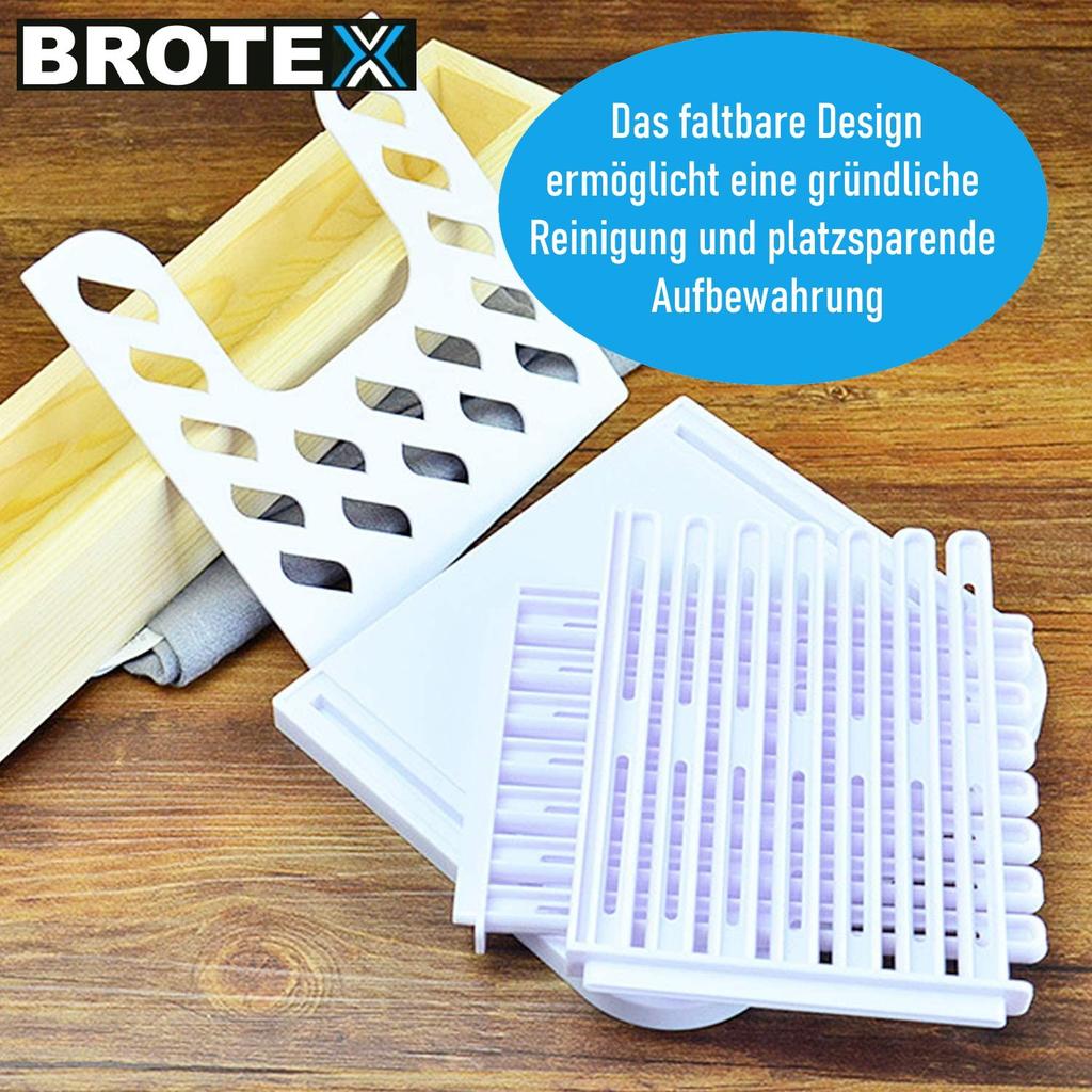 BROTEX Bread Cutting Aid Bread Cutter Cutting Aid Bread Cake Vegetables Cheese