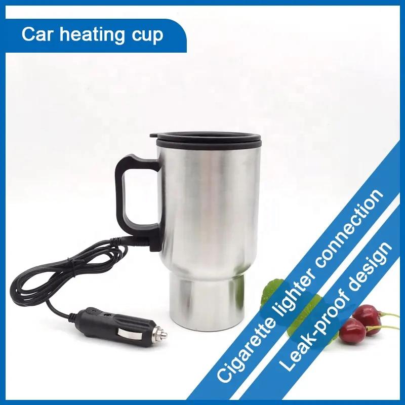 Stainless Steel DC 12V Electric Heated Car Cup Holder for Coffee/Water/Milk with CE Certification for Outdoor Home Office Use