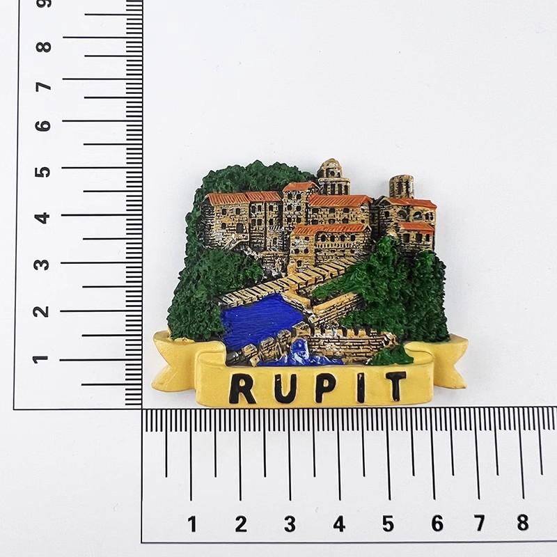 Spain Fridge Stickers Pamplona Santiago Covadonga Chateau Castina Uweda Ubeda Alcala Gate Travelling Souvenirs Fridge Magnets