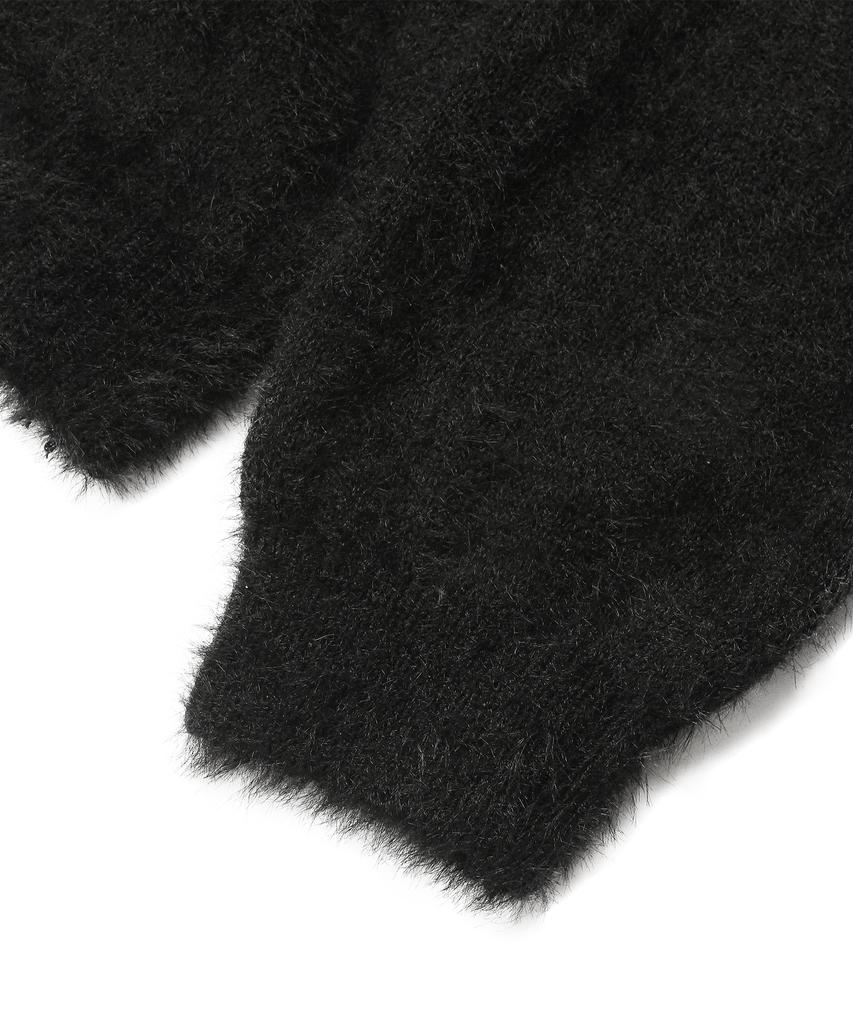 DOFFJASON Nomad Hairy Knit Black