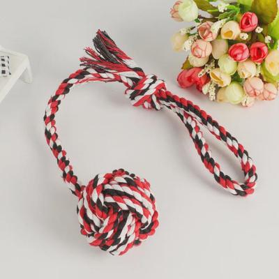 Durable Cotton Rope Meteor Knot Dog Toy