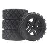 4pcs 70MM Rally Tires Rubber Tire Wheel Tyre for Tamiya XV01 XV02 TT01 TT02 PTG-2 1/10 RC Rally Racing Car Upgrade Parts