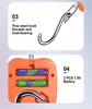 Handheld 200kg Portable Electronic Crane Hook Luggage Scale