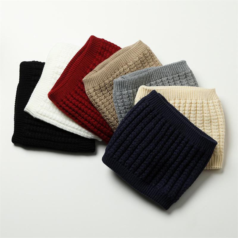 Imitation Rabbit Fur Solid Outdoor Windproof Ring Scarf Women Thick Winter Warm Scarves Knited Head Neck Wraps Neckerchief Mask
