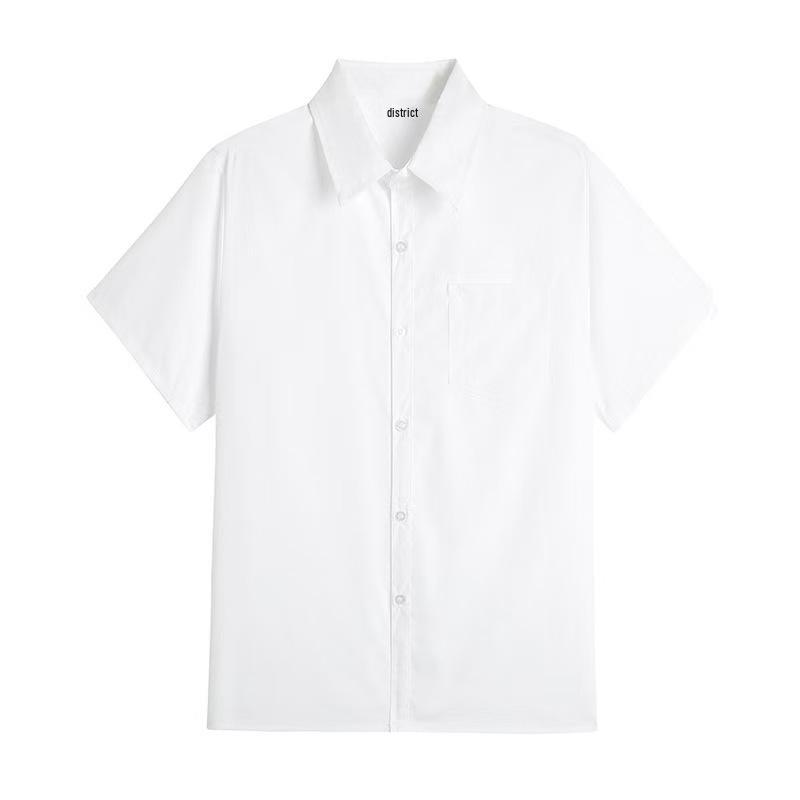 

Japanese Academy Style JK Uniform Set - Long/Short Sleeve, Pleated Skirt for Female Students L