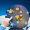 Brinquedo de Experimento Científico Modelo de Planeta do Sistema Solar DIY Brinquedo Educacional Infantil Experimento de Tecnologia Quebra-cabeça STEM Planeta