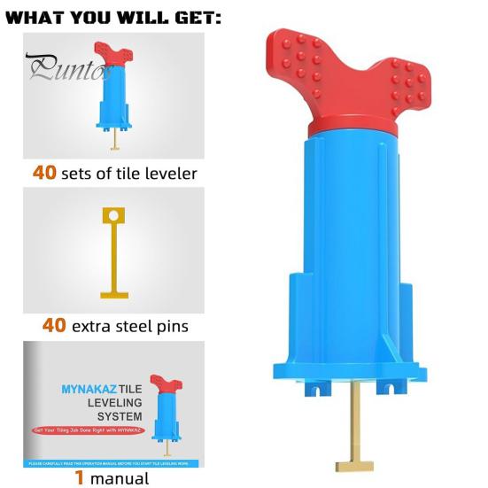 20/40 buc unelte reutilizabile pentru plăci Sistem de nivelare a plăcilor Poziționare rapidă Distanțiere autonivelante pentru plăci de înaltă eficiență Accesorii pentru nivelator de podea