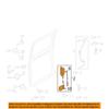 8C2Z15431A03A Rear Left Door Lock Actuator For E150 E250 E350 E450 1992-2019 Vehicles Direct Fit Upgrade