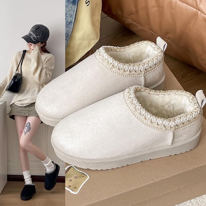 Warm and fashionable in winter, new snow boots are on the market, and comfortable orders surge! Stylish and simple short boots