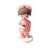 DlY Doctor Garage Kit Cartoon Nurse Cake Ornaments Exquisite Doctor Nurse Model Statue  Home Decor