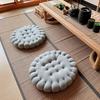 Cuscino Rotondo Creativo Giapponese da Seduta a Pavimento - Futon Spesso in Tatami per Ufficio e Casa