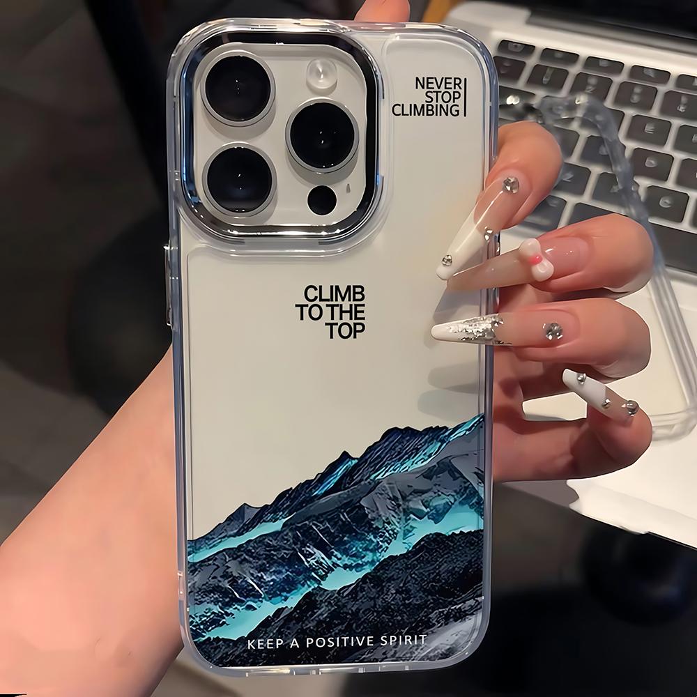 Snow Mountain Landscape Phone Case for Xiaomi Mi 15 14T 14 12T 11T 11 Lite Poco X7 X6 F5 F6 X5 X4 GT Pro 4G 5G Clear Soft Cover