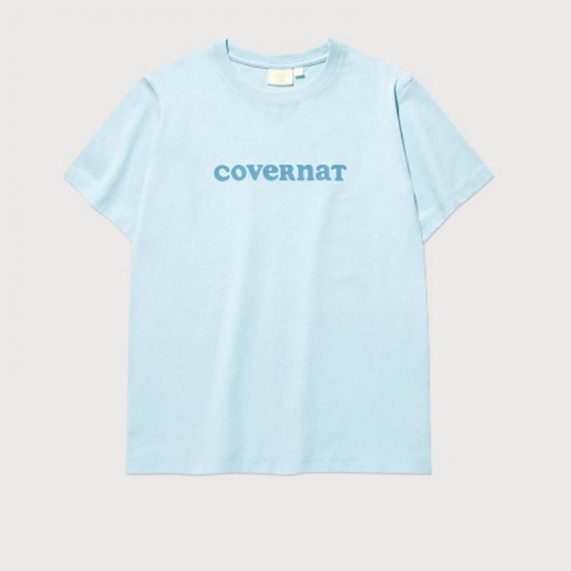 CovernoT Women Cool CoTTon Cooper Logo T shirT B1 co2502sT70 Wh Ch Sb Li Pi