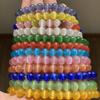4/6/8/10/12mm Pink Color Cat Eye Opal Beads Natural Stone Glass Loose Beads for Jewelry Making DIY Bracelets Accessories 15''