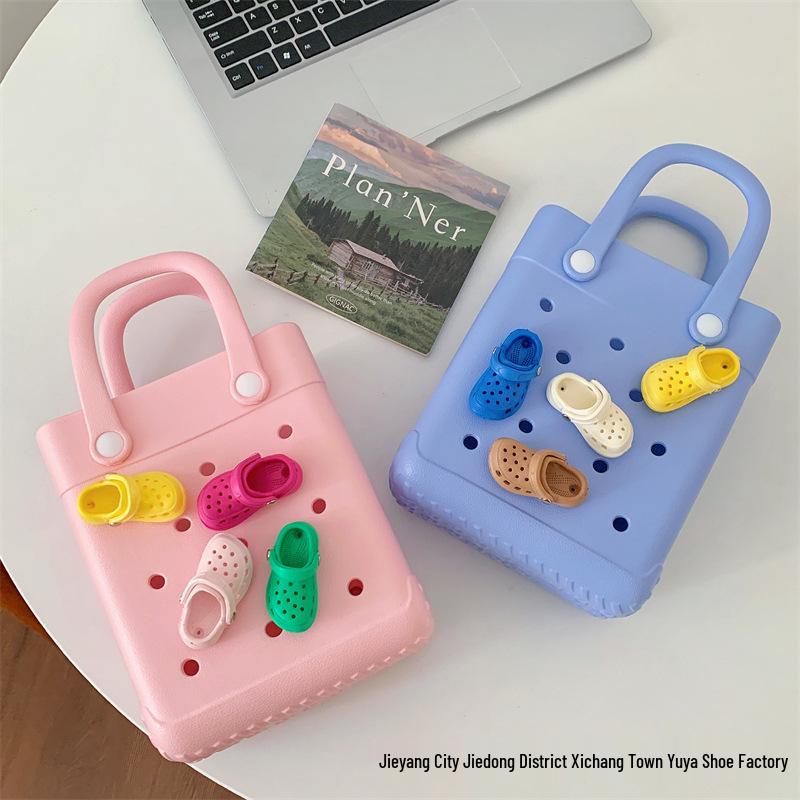 2024 DIY Summer EVA Waterproof Fashion Handheld Beach Bag