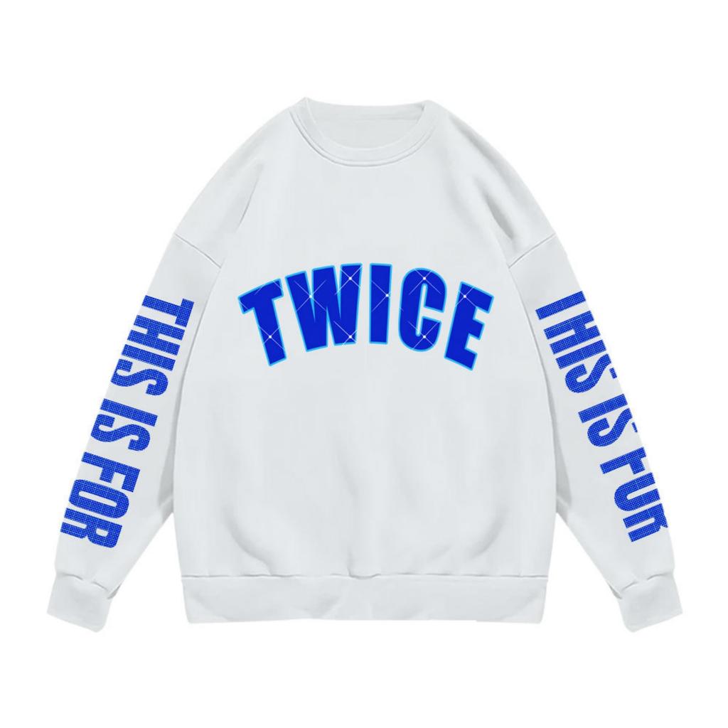 Women's And Men's Unisex Fashion Casual Long-sleeved Loose Printed Round Neck Pullover Hoodie Sweatshirt