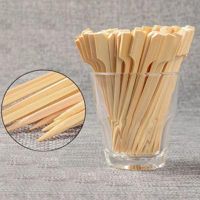 Disposable Bamboo Sticks Barbecue Tools Natural BBQ Bamboo Skewers Camping Party For Kabob Fruit Cocktail Party BBQ Tools