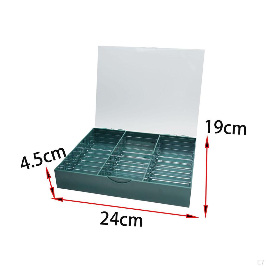 Aufbewahrungsbox für künstliche Nägel, Dekoration, 30 Fächer, Displaybox