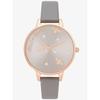 Zegarek OLIVIA BURTON OB16PQ03. Kwarcowy, Kolor szary. Kobieta.