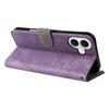 For iPhone 16 Wallet Case RFID Blocking PU Leather Cover Stand View