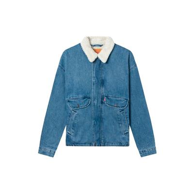 Levis Veste en Jean Fausse Fourrure Homme Vestes Bleu A0729-0000