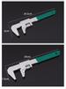 F-type Multifunctional Black Adjustable Open-end Wrench with Large Opening for Water Heating