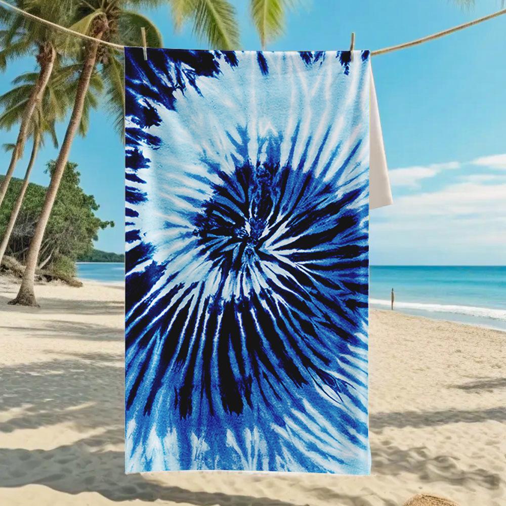 2026 Mermaid Tail Beach Towel Printed Towel Seaside Vacation Absorbent Beach Towel