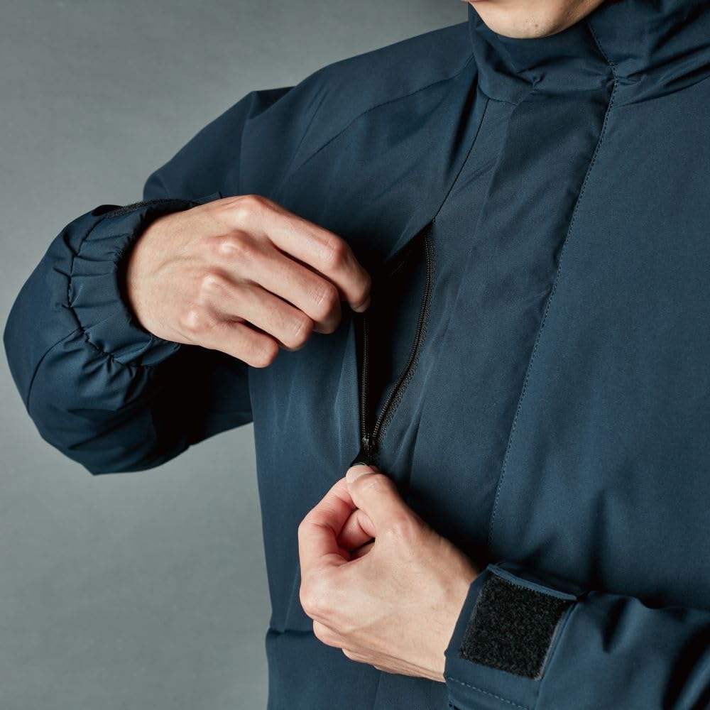 TS DESIGN Fiber Down Jacket for 84736 45 5L Autumn/Winter, Navy,