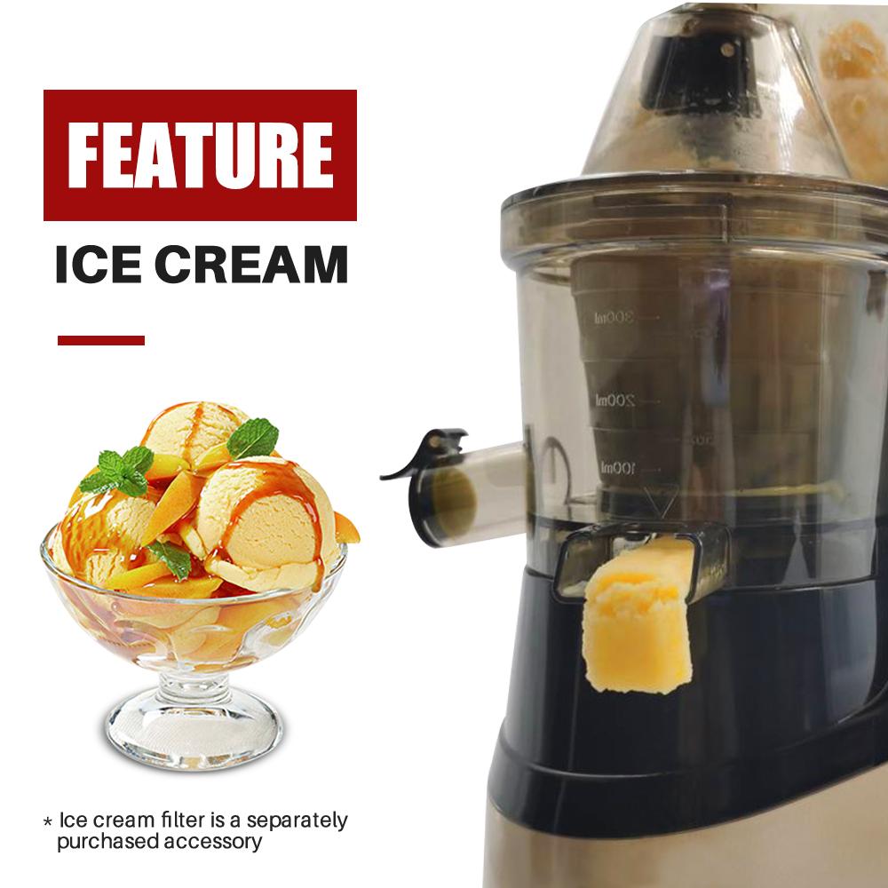 Buy MIUI Slow Juicer 7LV Screw Cold Press Extractor FilterFree Easy