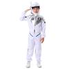 Lhyxuuk Kids' Astronaut Space Suit Halloween Costume, Cosplay Costume for Boys and Girls, Alien Pilot Costume, Perfect for Halloween Parties, Events,