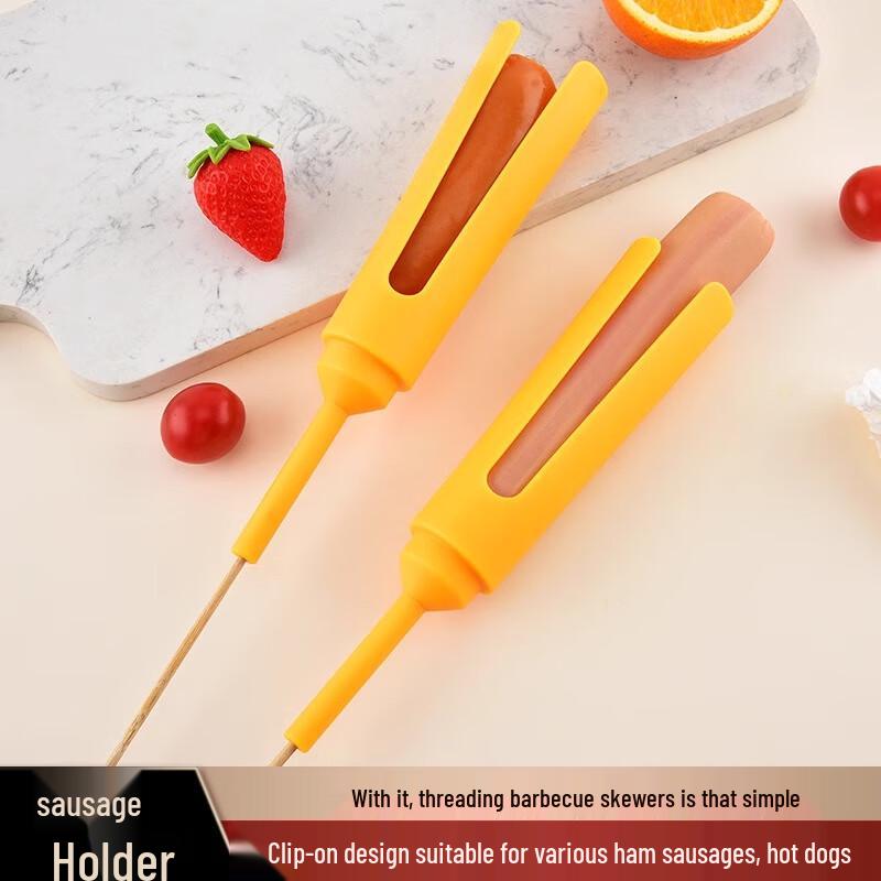 Nástroj na navlékání klobás a párků na špíz
