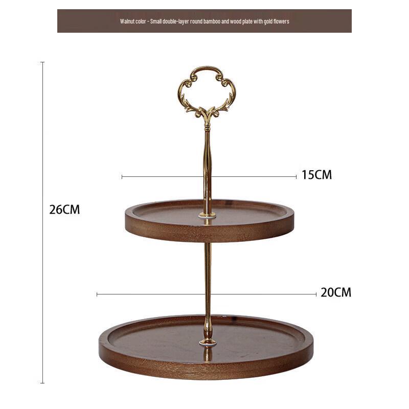Jing Zhou Yuan Walnut Bamboo Serveware & Decor