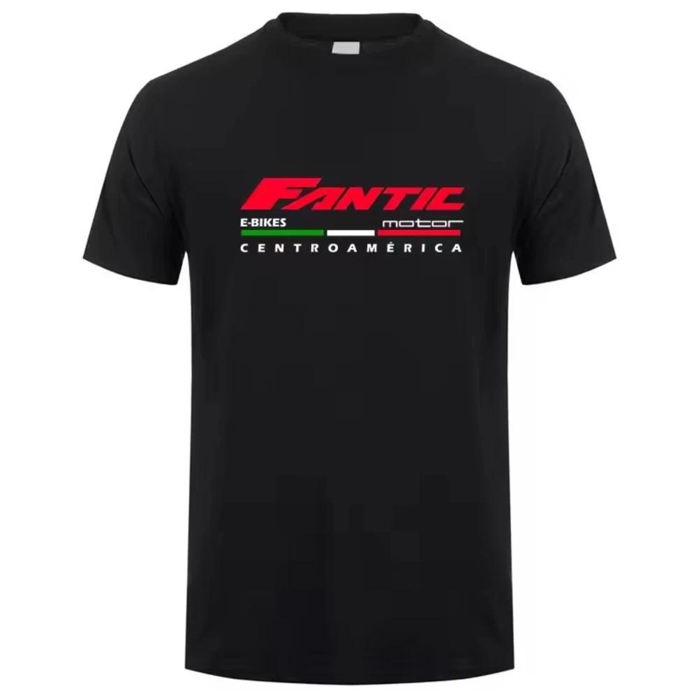 Fantic E Bike Motor TSHIRT All Sizes S M L XL XXL 3 4XL Black White S