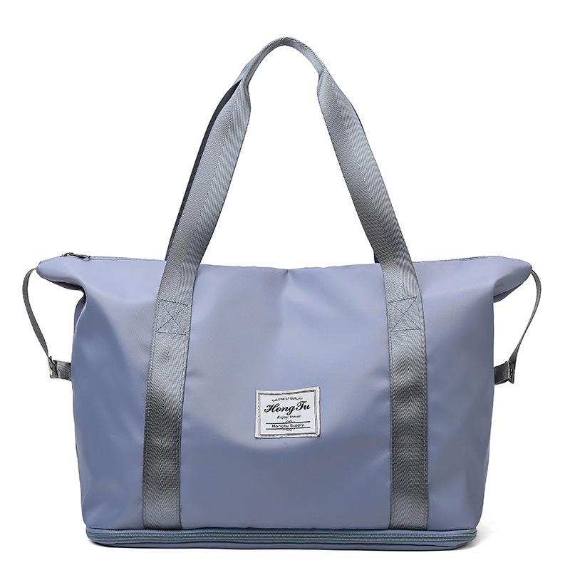 Women's Expandable Travel and Fitness Shoulder Bag - Large Capacity, Short-Term Trip Handheld Luggage