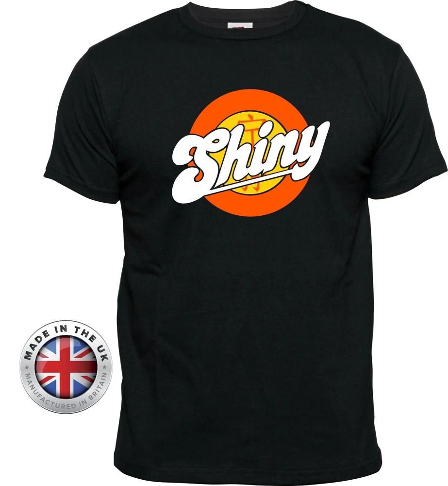 Firefly Tshirt Serenity Shiny Logo T Shirt Unisex Or Unisexs Fit Black T Shirt S