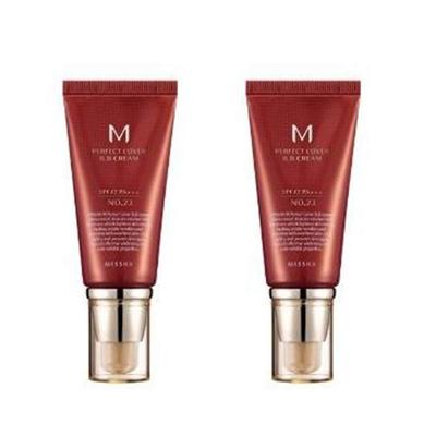 MISSHA M Perfect Cover BB Cream Set Beruhigende Haut LSF42 50ml 2-teilig NR.23 (Natürlich, Ton) PA++ [Gebraucht]