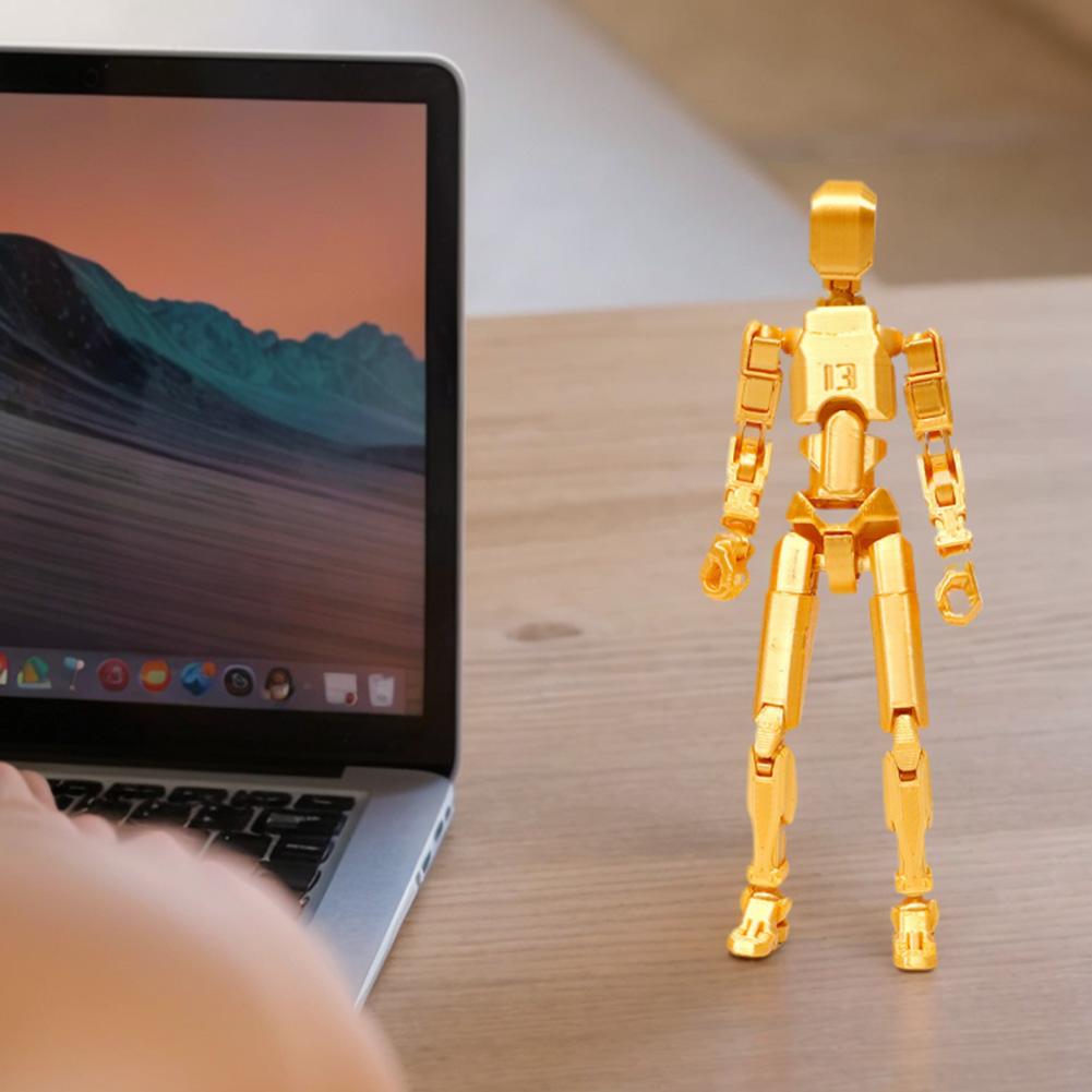 13 Multi-Jointed Action Figures with Weapon Expansion Set Action Figures Toys Action Figure Dummy Desk Decoration Gifts for Him