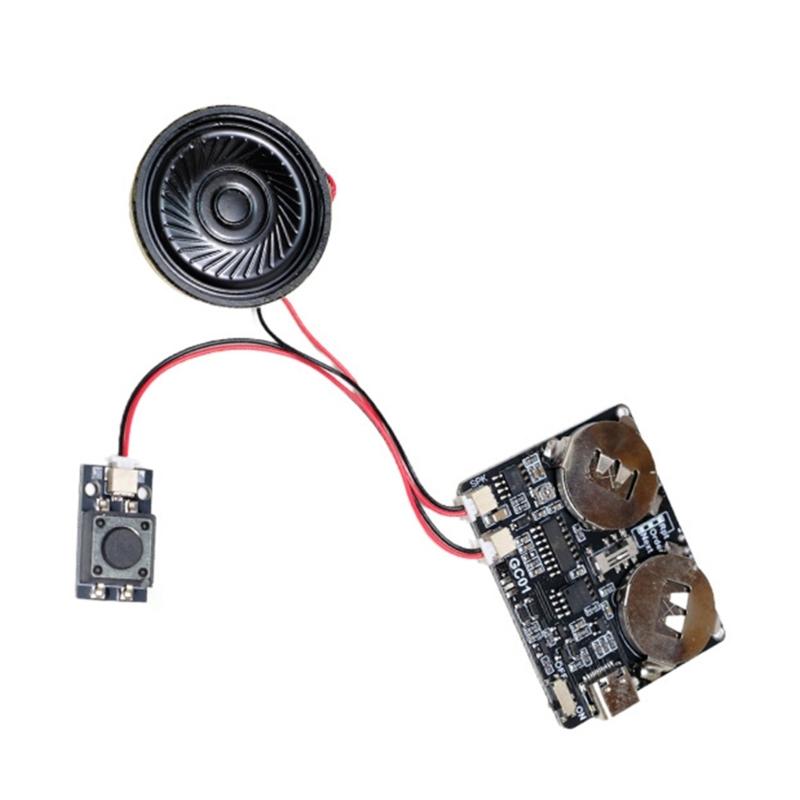 8MB Speicher Magnetischer Schalter Sprachaufnahmemodul Herunterladbares Soundmodul Einstellbar Für Kreative Projekte