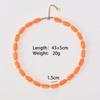 Bohemian Fishbone Pendant Bead Necklace White Shell Heart DIY Choker Necklaces  Women