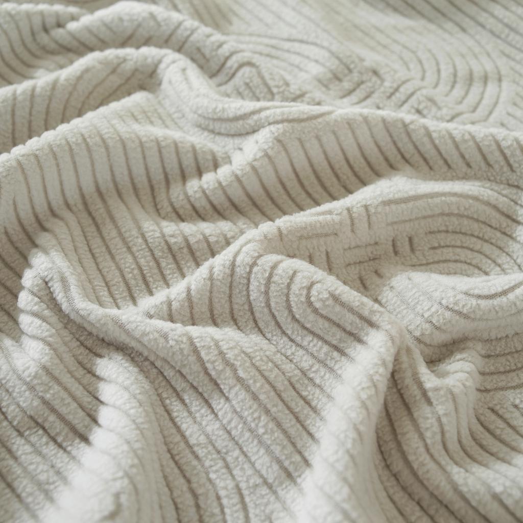 Growth Ring Lines Jacquard Stretchy Sofa Cover Universal Elastic