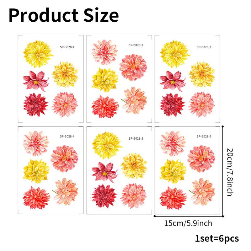 Floral Pattern Bathtub Appliques, Waterproof Non-Slip Bathtub Sticker, Bathtub Wall Decals, Bathroom Toilet Decorative Adhesive