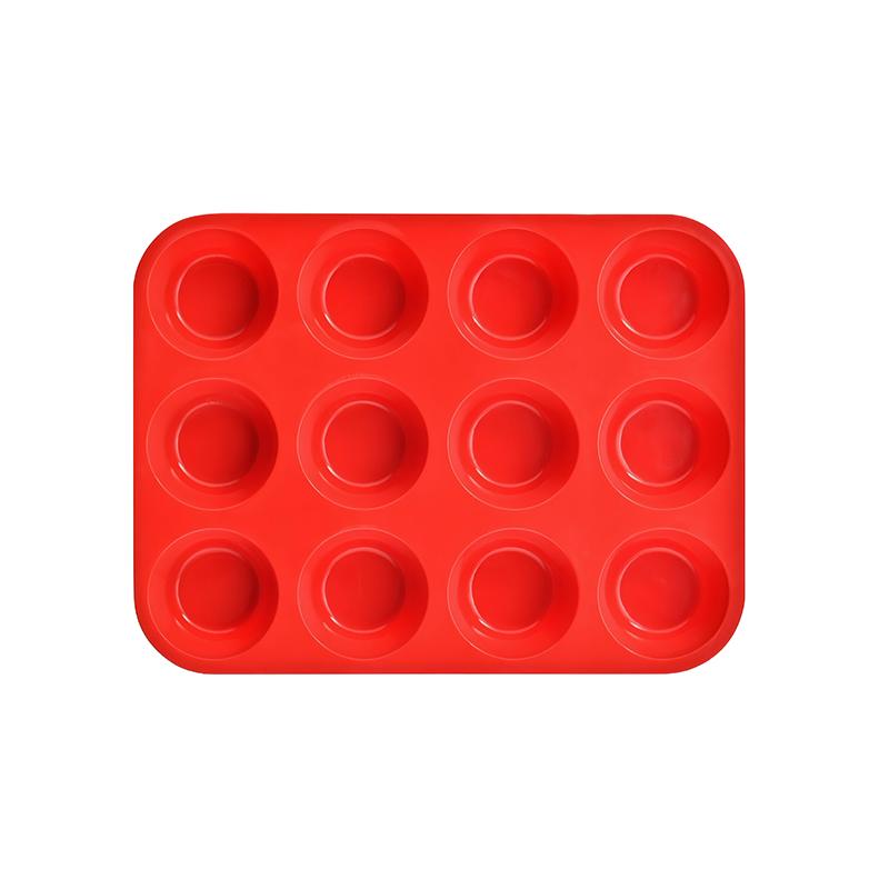 Silicone Baking Mold 12/24 Holes 3D Bakeware round Sphere Chocolate Mold Cupcake Pan DIY Muffin Cake Kitchen Tools